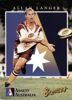 1997 Ansett Brisbane Broncos #NNO Allan Langer Front